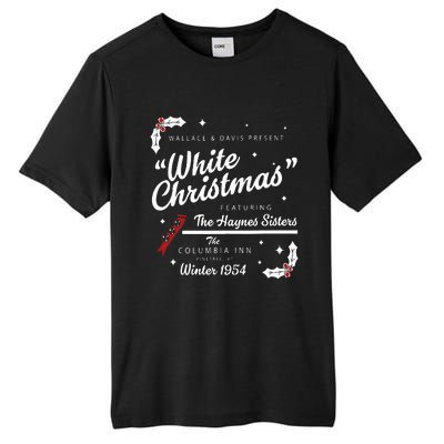 White Christmas Movie 1954 Xmas Song Haynes Sisters Xmas  Tall Fusion ChromaSoft Performance T-Shirt