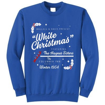 White Christmas Movie 1954 Xmas Song Haynes Sisters Xmas  Sweatshirt