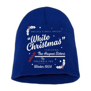 White Christmas Movie 1954 Xmas Song Haynes Sisters Xmas  Short Acrylic Beanie