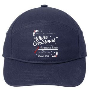 White Christmas Movie 1954 Xmas Song Haynes Sisters Xmas  7-Panel Snapback Hat