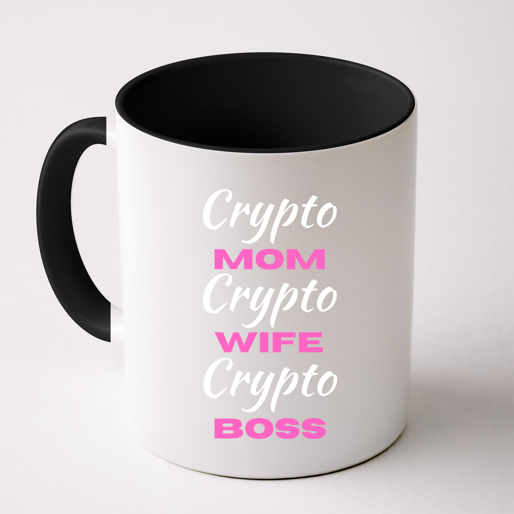 Wo Crypto Mom Wife Boss Funny Tee Bitcoin Ethereum Funny Gift Mug