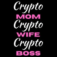 Wo Crypto Mom Wife Boss Funny Tee Bitcoin Ethereum Funny Gift Drawstring Bag