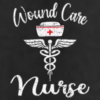 Wound Care Nurse Watercol Love Heart Stethoscope Nurse Hat