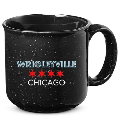 Wrigleyville Chicago Neighborhood 15oz Campfire Ceramic Mug