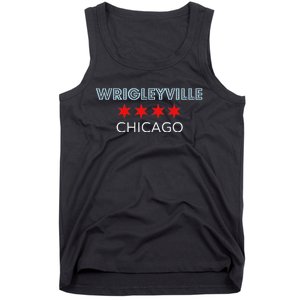 Wrigleyville Chicago Neighborhood Tank Top