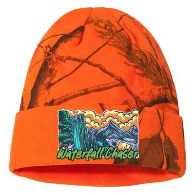 Waterfall Chaser Nature Tent Camping Cascade Hunter Meaningful Gift Kati Licensed 12" Camo Beanie