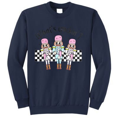 What’S Crackin Nutcracker Stanley Boojee Bougie Christmas Retro Sweatshirt