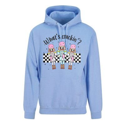 What’S Crackin Nutcracker Stanley Boojee Bougie Christmas Retro Unisex Surf Hoodie