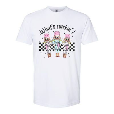 What’S Crackin Nutcracker Stanley Boojee Bougie Christmas Retro Softstyle CVC T-Shirt