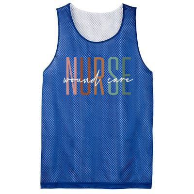 Wound Care Nurse Nursing Wound Ostomy Nurse Appreciation Gift Mesh Reversible Basketball Jersey Tank