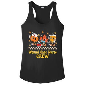 Wound Care Nurse Crew Pumpkin Pie Fall Leaf Thanksgiving Ladies PosiCharge Competitor Racerback Tank