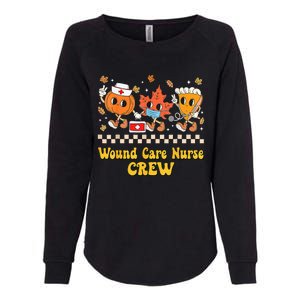 Wound Care Nurse Crew Pumpkin Pie Fall Leaf Thanksgiving Womens California Wash Sweatshirt