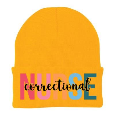 Wo Correctional Nurse Funny Gift For Nursing Student Gift Knit Cap Winter Beanie