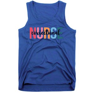 Wo Correctional Nurse Funny Gift For Nursing Student Gift Tank Top