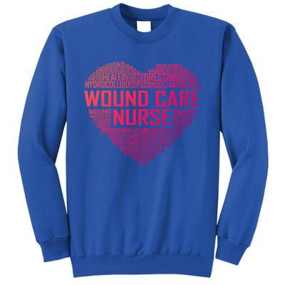 Wound Care Nurse Heart Nursing Appreciation Gift Sweatshirt