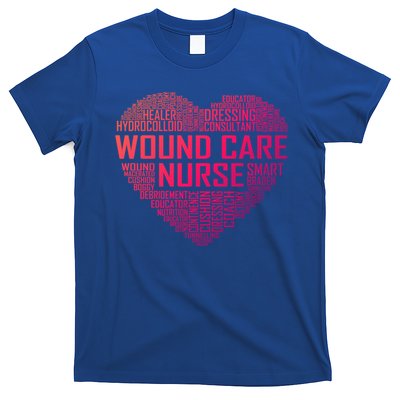 Wound Care Nurse Heart Nursing Appreciation Gift T-Shirt