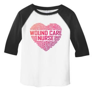 Wound Care Nurse Heart Nursing Appreciation Gift Toddler Fine Jersey T-Shirt