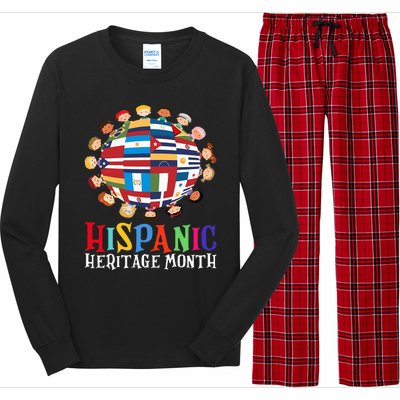 World Children National Hispanic Heritage Month Latino Long Sleeve Pajama Set