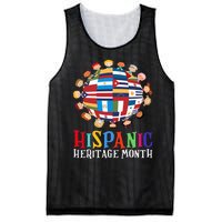 World Children National Hispanic Heritage Month Latino Mesh Reversible Basketball Jersey Tank