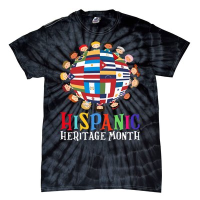 World Children National Hispanic Heritage Month Latino Tie-Dye T-Shirt