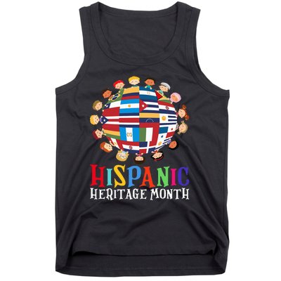 World Children National Hispanic Heritage Month Latino Tank Top