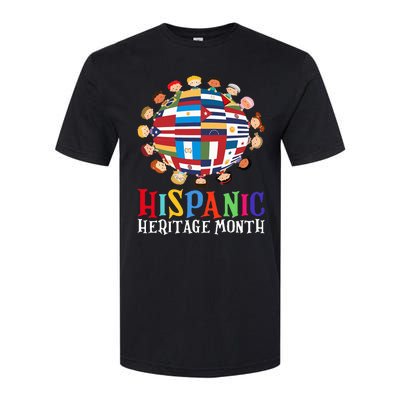 World Children National Hispanic Heritage Month Latino Softstyle® CVC T-Shirt