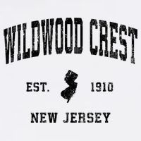 Wildwood Crest New Jersey Nj Vintage Athletic Sports Design Sweatshirt Long Sleeve Shirt