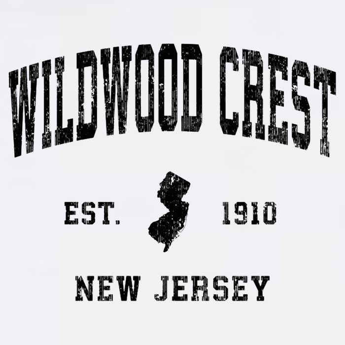 Wildwood Crest New Jersey Nj Vintage Athletic Sports Design Sweatshirt Long Sleeve Shirt
