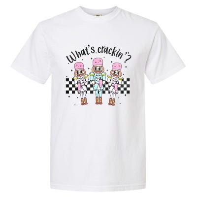 What’S Crackin Nutcracker Stanley Boojee Bougie Christmas Retro Garment-Dyed Heavyweight T-Shirt