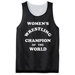 Wrestling Champion Of The World Mesh Reversible Basketball Jersey Tank