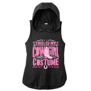 Western Cowgirl Outfit Women Cowboy Cowgirl Ladies PosiCharge Tri-Blend Wicking Draft Hoodie Tank