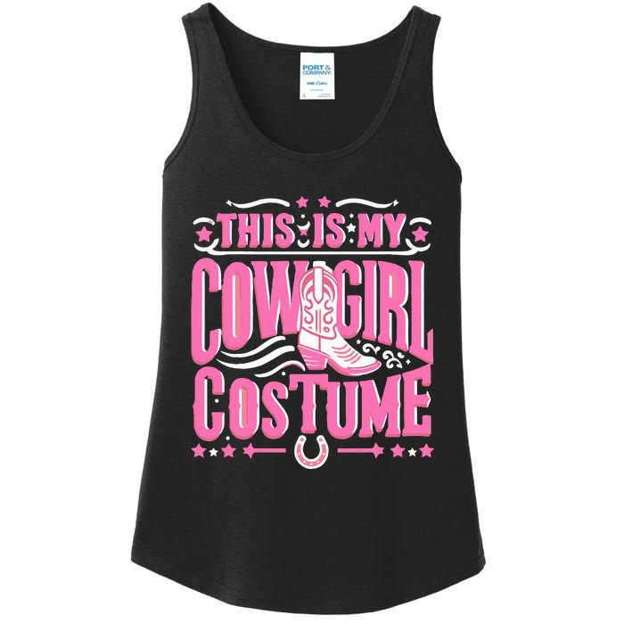 Western Cowgirl Outfit Women Cowboy Cowgirl Ladies Essential Tank