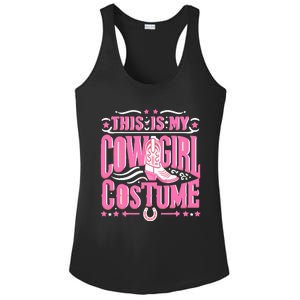 Western Cowgirl Outfit Women Cowboy Cowgirl Ladies PosiCharge Competitor Racerback Tank