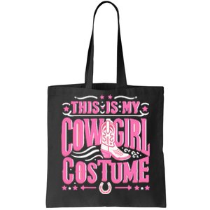 Western Cowgirl Outfit Women Cowboy Cowgirl Tote Bag