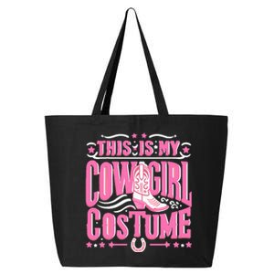 Western Cowgirl Outfit Women Cowboy Cowgirl 25L Jumbo Tote