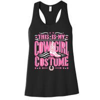 Western Cowgirl Outfit Women Cowboy Cowgirl Women's Racerback Tank