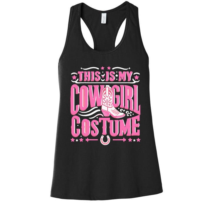 Western Cowgirl Outfit Women Cowboy Cowgirl Women's Racerback Tank