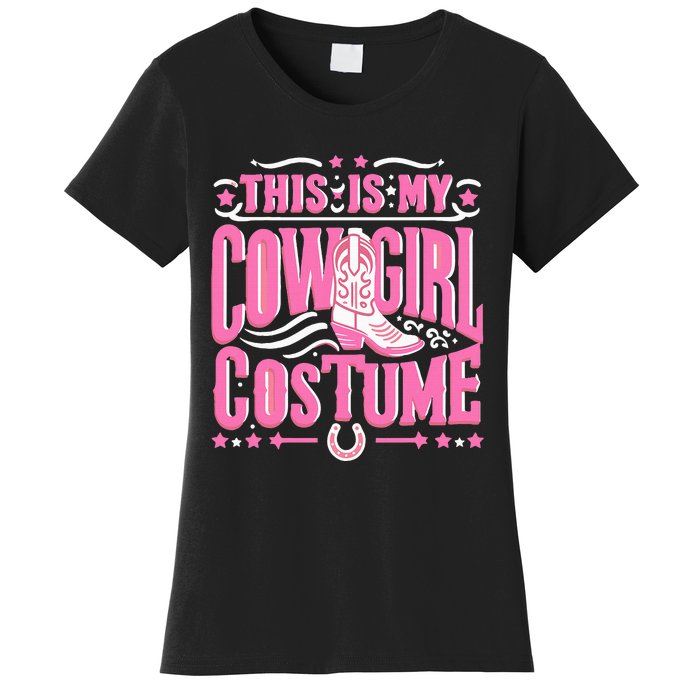 Western Cowgirl Outfit Women Cowboy Cowgirl Women's T-Shirt