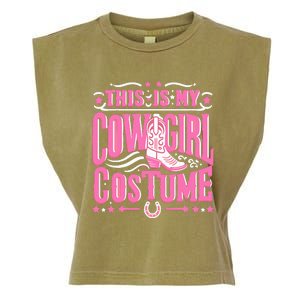 Western Cowgirl Outfit Women Cowboy Cowgirl Garment-Dyed Women's Muscle Tee