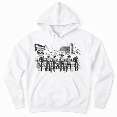 Western Cowboys Oversized Hoodie