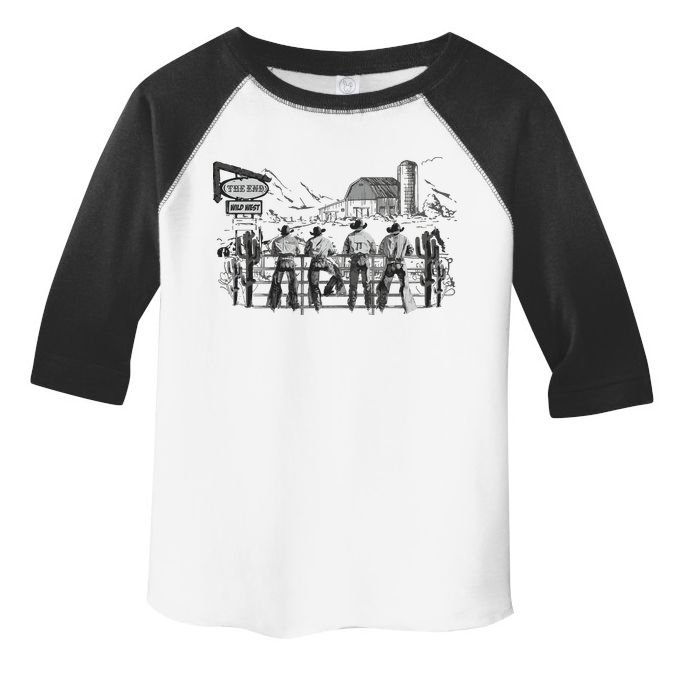 Western Cowboys Oversized Toddler Fine Jersey T-Shirt