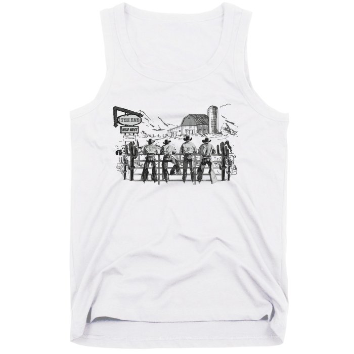 Western Cowboys Oversized Tank Top