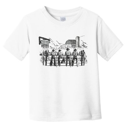 Western Cowboys Oversized Toddler T-Shirt