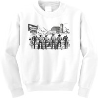 Western Cowboys Oversized Kids Sweatshirt