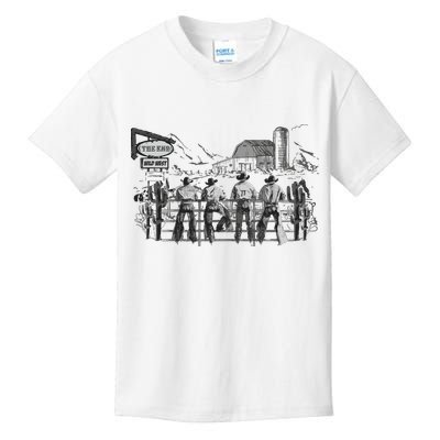 Western Cowboys Oversized Kids T-Shirt