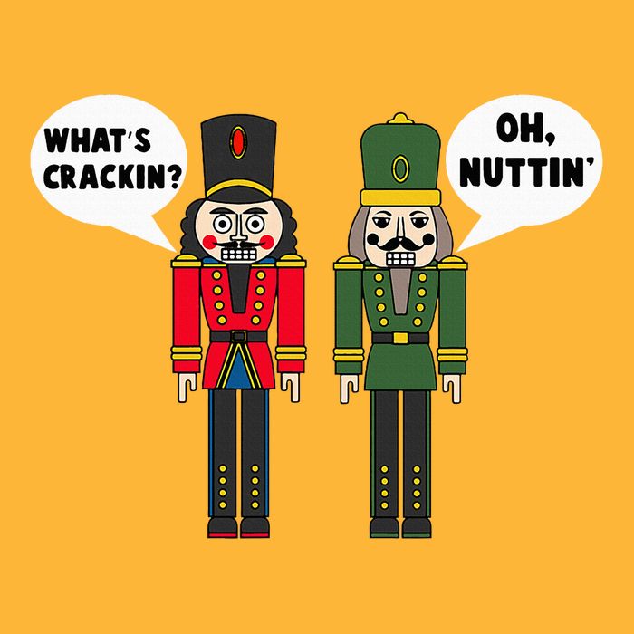 WhatS Crackin Oh Nuttin Funny Christmas Nutcracker Pun Sustainable Knit Beanie