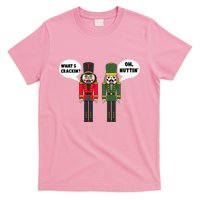 WhatS Crackin Oh Nuttin Funny Christmas Nutcracker Pun T-Shirt