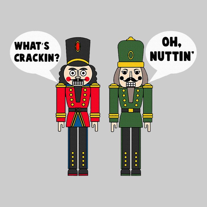 WhatS Crackin Oh Nuttin Funny Christmas Nutcracker Pun Tie-Dye T-Shirt