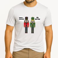 WhatS Crackin Oh Nuttin Funny Christmas Nutcracker Pun Performance Shirt