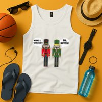 WhatS Crackin Oh Nuttin Funny Christmas Nutcracker Pun Tank Top
